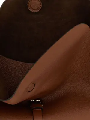 'Pony' XL shoulder bag 100% calfskin leather (Bos Taurus) ETRO Brown