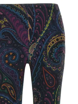 Chenille pants Woman ETRO Multicolor