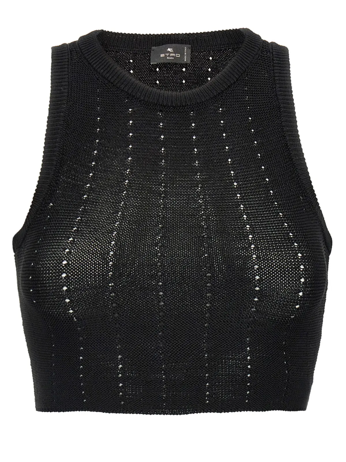 Топ Crop Etro Чорний 1 Crop top ETRO Black