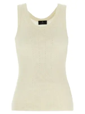 Punched top ETRO White