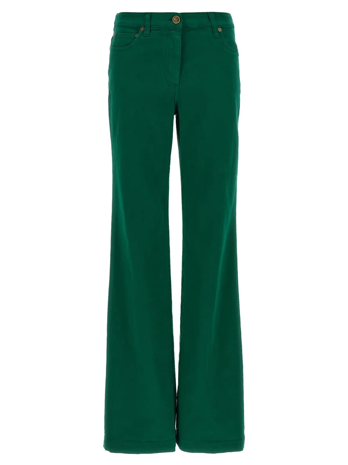 Брюки з бавовни Etro Зелені 1 Cotton trousers ETRO Green