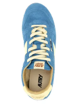 'Windspin' sneakers 100% leather AUTRY Blue