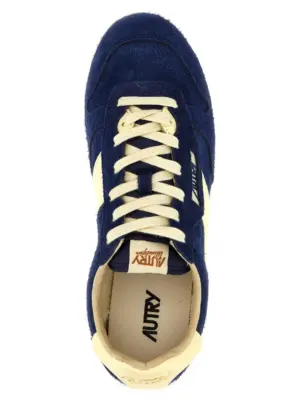 'Windspin' sneakers 100% leather AUTRY Blue