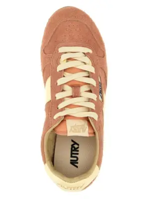 'Windspin' sneakers 100% leather AUTRY Pink