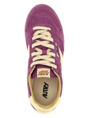 'Windspin' sneakers 100% leather AUTRY Purple