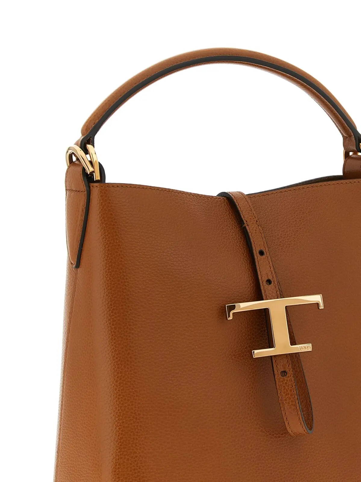 Міні-сумка відро Tod's T Timeless mini Коричнева 3 'T Timeless' mini bucket bag Woman TOD'S Brown