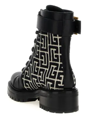 'Charlie' ankle boots Woman BALMAIN Multicolor