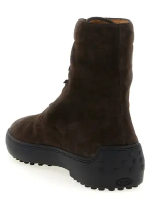 'Winter' ankle boots Man TOD'S Brown