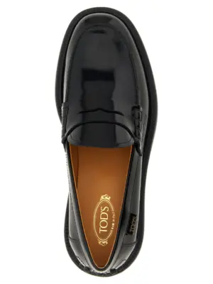 'Gomma 20L' loafers 100% calfskin leather (Bos Taurus) TOD'S Black