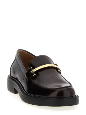 'Barretta' loafers XXW20L0JO70SHAR810 TOD'S Bordeaux