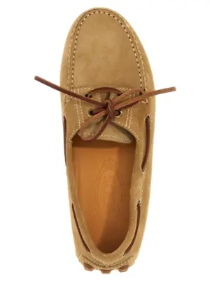 'Gommino Bubble' loafers 100% calfskin leather (Bos Taurus) TOD'S Beige