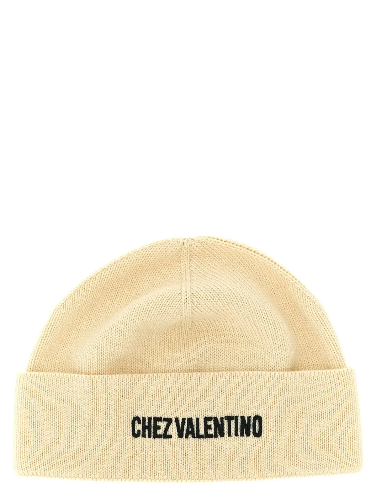 Кепка Valentino Garavani Chez Valentino Бежева 1 Valentino Garavani 'Chez Valentino' cap VALENTINO GARAVANI Beige