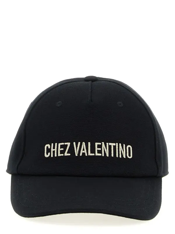 Valentino Garavani 'Chez Valentino' cap VALENTINO GARAVANI Black