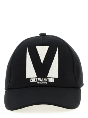 Valentino Garavani 'Chez Valentino' cap VALENTINO GARAVANI Black