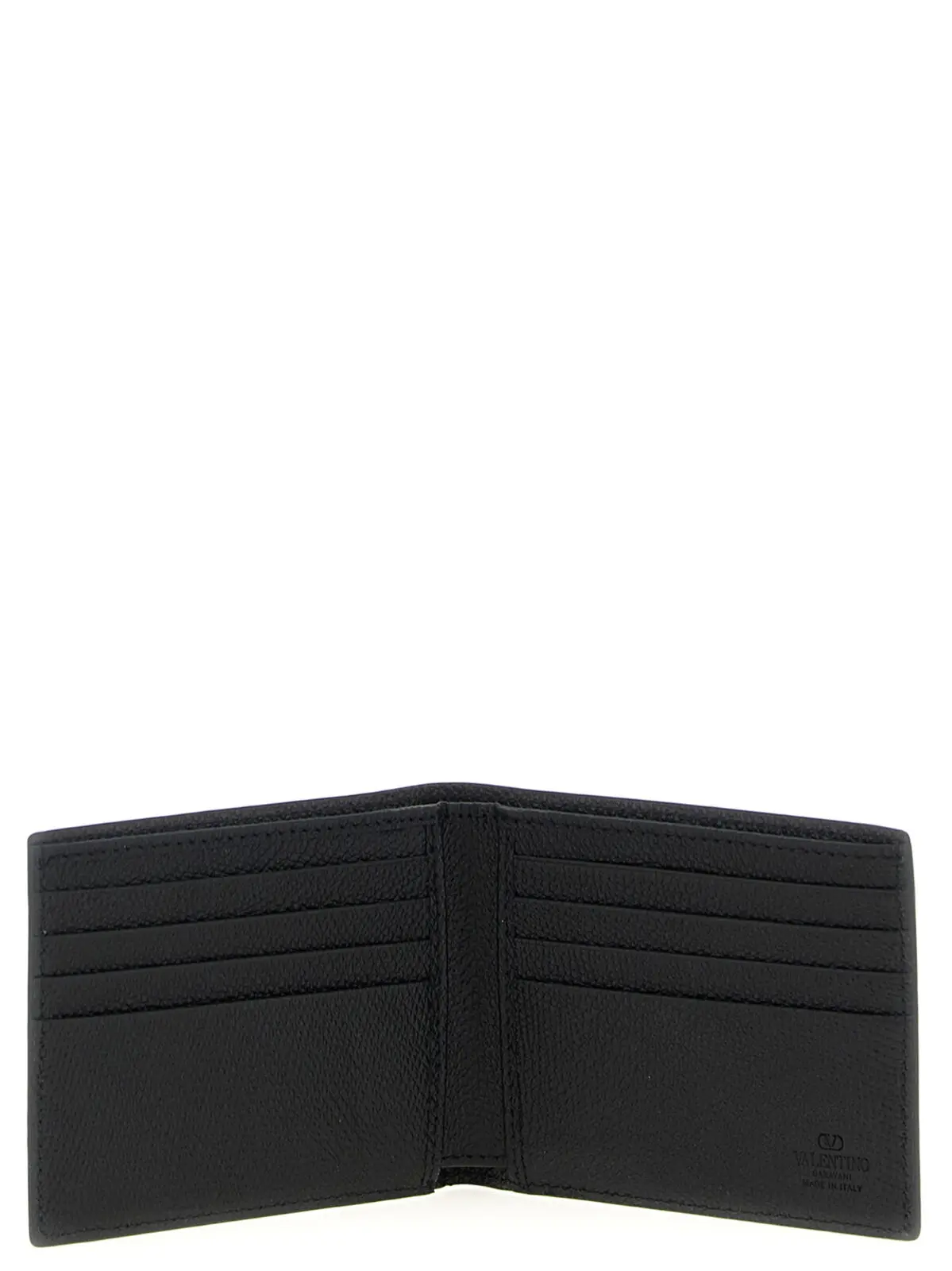 Гаманець Valentino Garavani VLogo Signature Чорний 3 Valentino Garavani Vlogo Signature Wallet Man VALENTINO GARAVANI Black