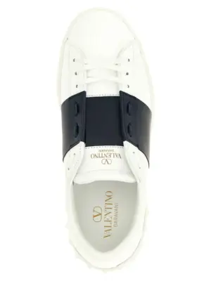 Valentino Garavani 'Open' sneakers 100% calfskin leather (Bos Taurus) VALENTINO GARAVANI Blue
