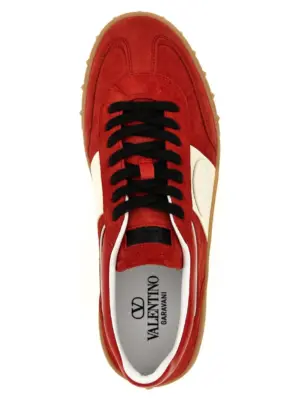 Valentino Garavani 'Upvillage' sneakers 100% bos taurus leather VALENTINO GARAVANI Red