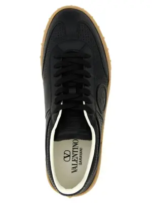 Valentino Garavani 'Upvillage' sneakers 100% calfskin leather (Bos Taurus) VALENTINO GARAVANI Black