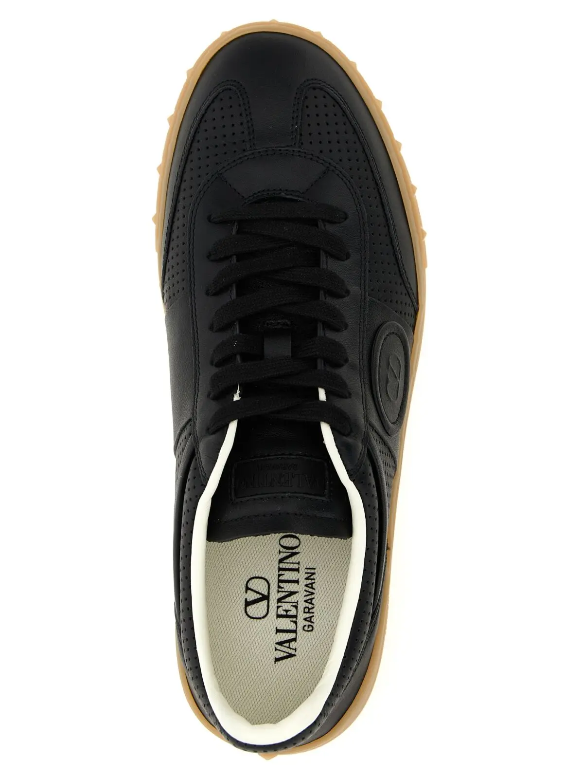 Кросівки Valentino Garavani Upvillage Чорні 4 Valentino Garavani 'Upvillage' sneakers 100% calfskin leather (Bos Taurus) VALENTINO GARAVANI Black