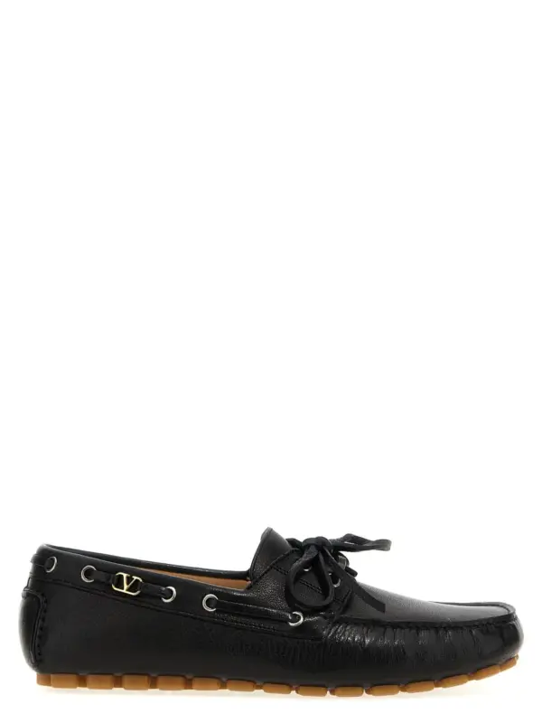 Valentino Garavani 'Driver Fastaway' loafers VALENTINO GARAVANI Black