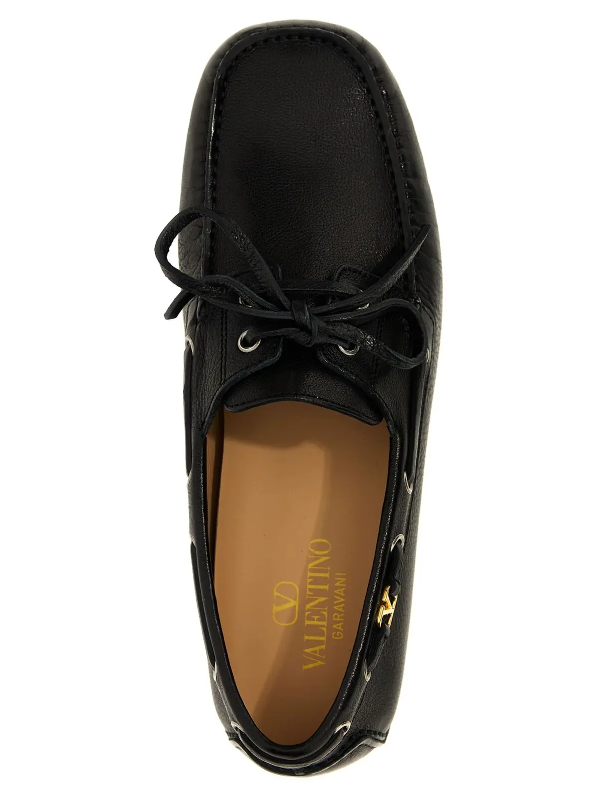 Лофери Valentino Garavani Driver Fastaway Чорні 4 Valentino Garavani 'Driver Fastaway' loafers 100% buffalo leather VALENTINO GARAVANI Black