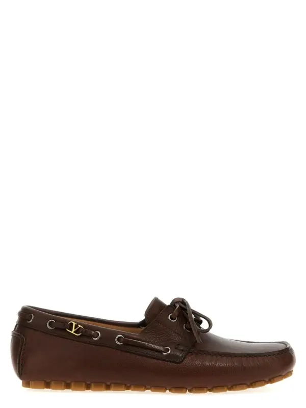 Valentino Garavani 'Driver Fastaway' loafers VALENTINO GARAVANI Brown