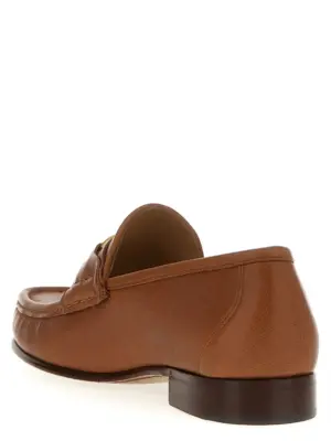 Valentino Garavani VLogo Signature Loafers Man VALENTINO GARAVANI Brown
