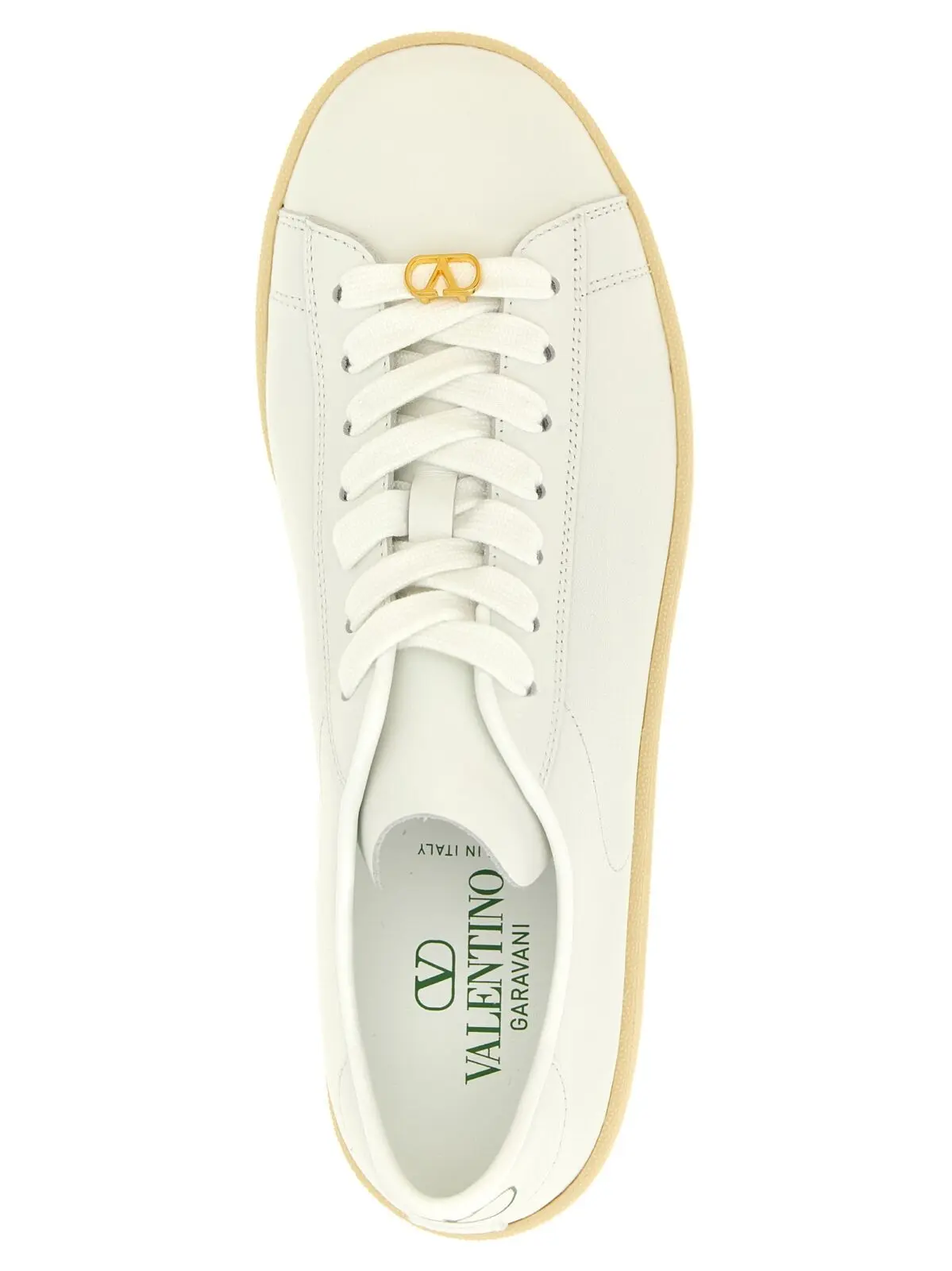 Кросівки Valentino Garavani Royco Білі 4 Valentino Garavani 'Royco' sneakers 100% calfskin leather (Bos Taurus) VALENTINO GARAVANI White