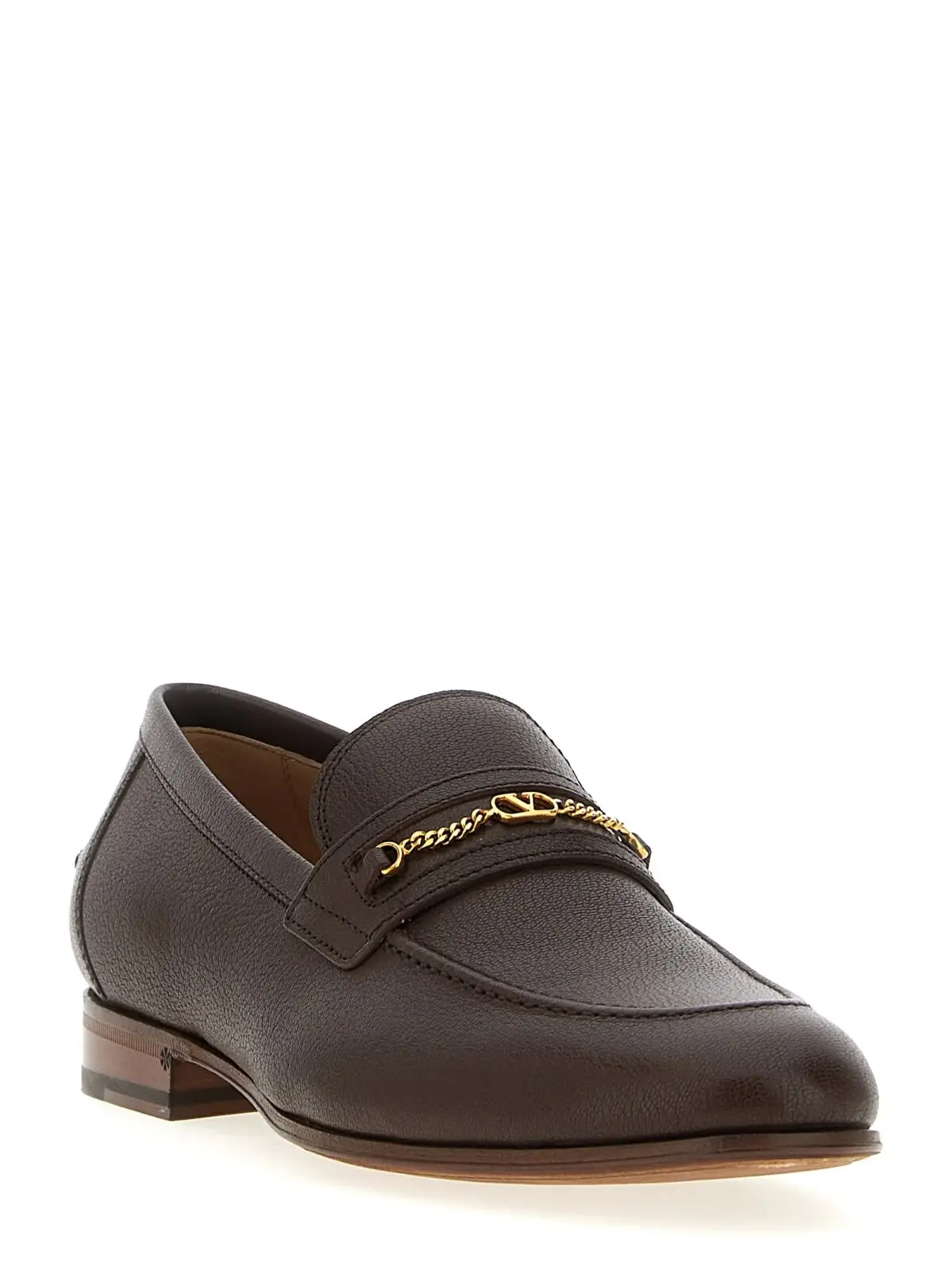 Лофери Valentino Garavani VLogo Signature Коричневі 2 Valentino Garavani 'VLogo Signature' loafers Y2S0K73ZWDZWX VALENTINO GARAVANI Brown