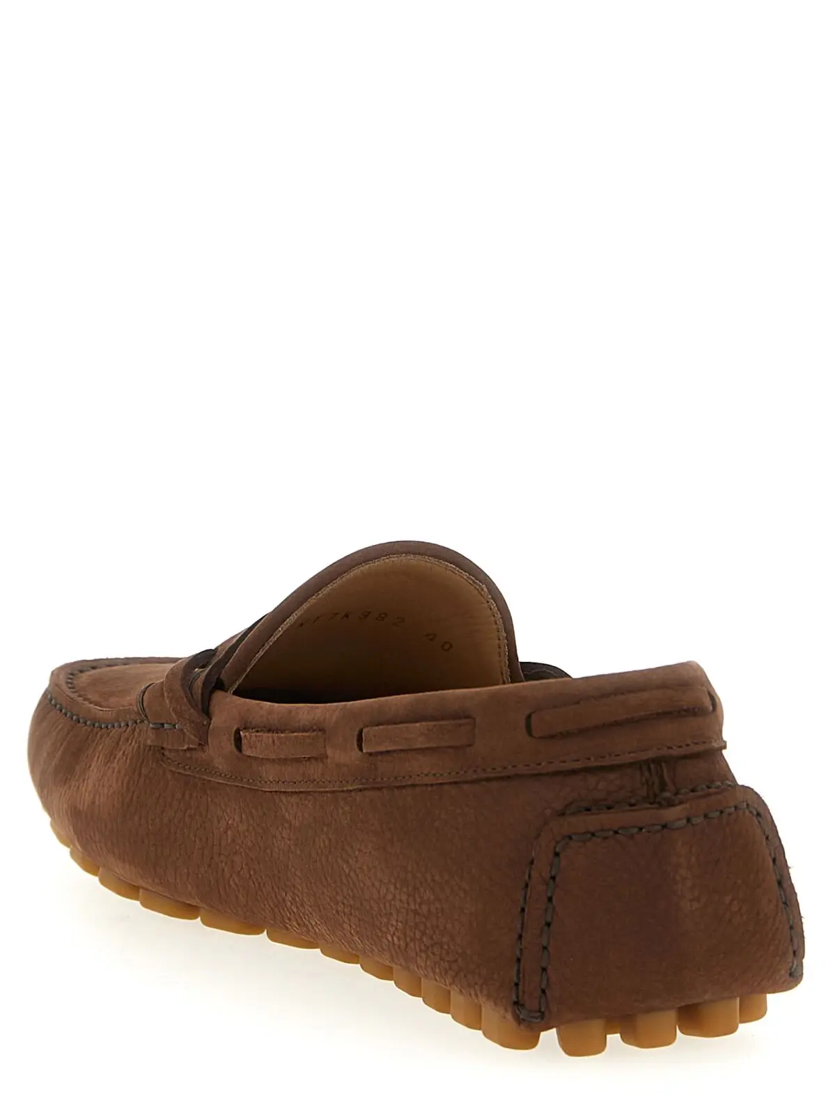 Лофери Valentino Garavani Driver Fastaway Коричневі 3 Valentino Garavani 'Driver Fastaway' loafers Man VALENTINO GARAVANI Brown