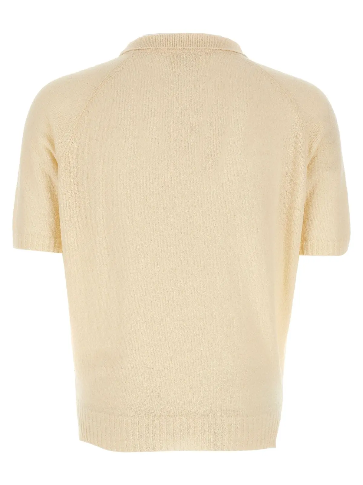 Поло Ma'rY'yA Bouclé Біле 2 Bouclé polo shirt YPK002C1 MA'RY'YA White