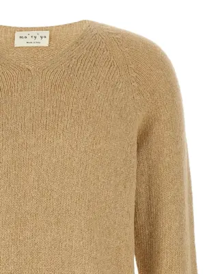 Bouclé sweater Man MA'RY'YA Beige