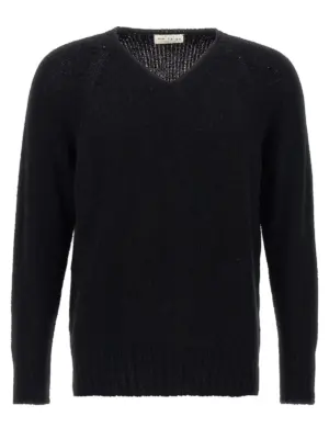 Bouclé sweater MA'RY'YA Black