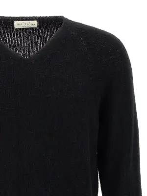 Bouclé sweater Man MA'RY'YA Black