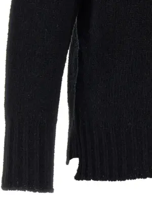 Bouclé sweater 75% cotton