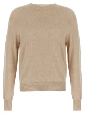 Cashmere cotton sweater MA'RY'YA Beige