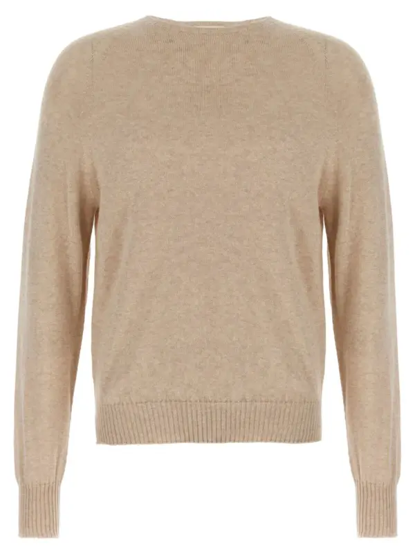 Cashmere cotton sweater MA'RY'YA Beige