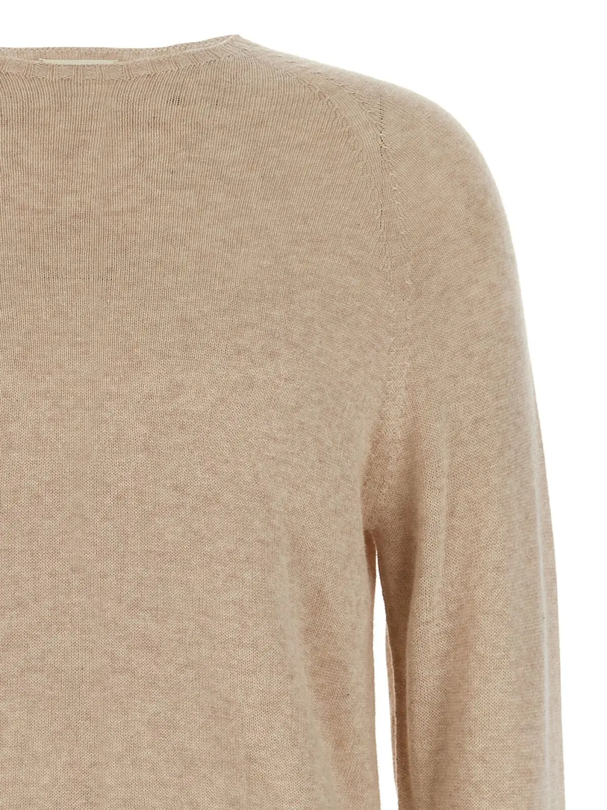 Светр Ma'rY'yA з кашеміру та бавовни Бежевий 3 Cashmere cotton sweater Man MA'RY'YA Beige