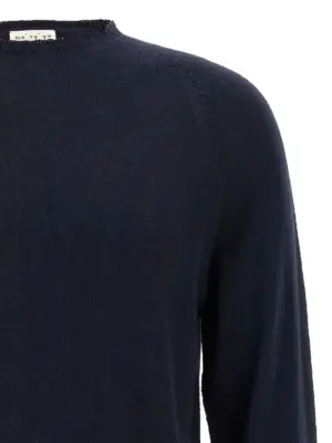 Cashmere cotton sweater Man MA'RY'YA Blue