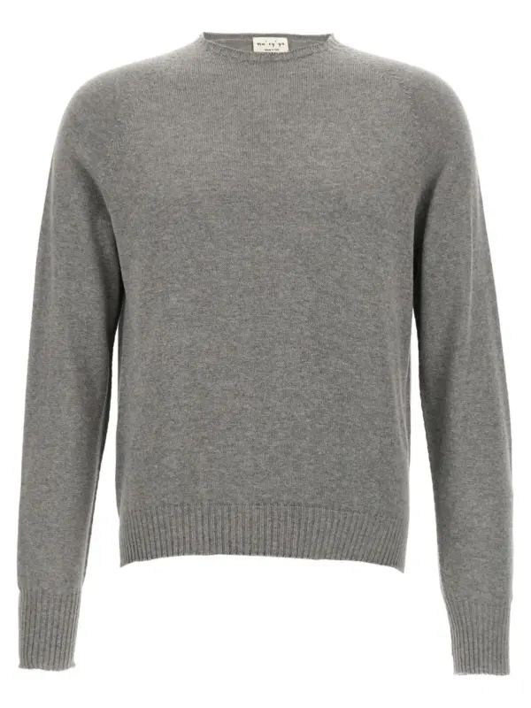 Cashmere cotton sweater MA'RY'YA Gray