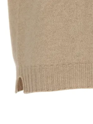 Cashmere sweater 90% virgin wool 10% cachemire MA'RY'YA Beige