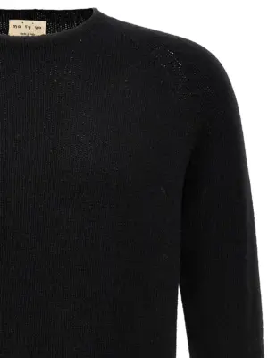 Cashmere sweater Man MA'RY'YA Black