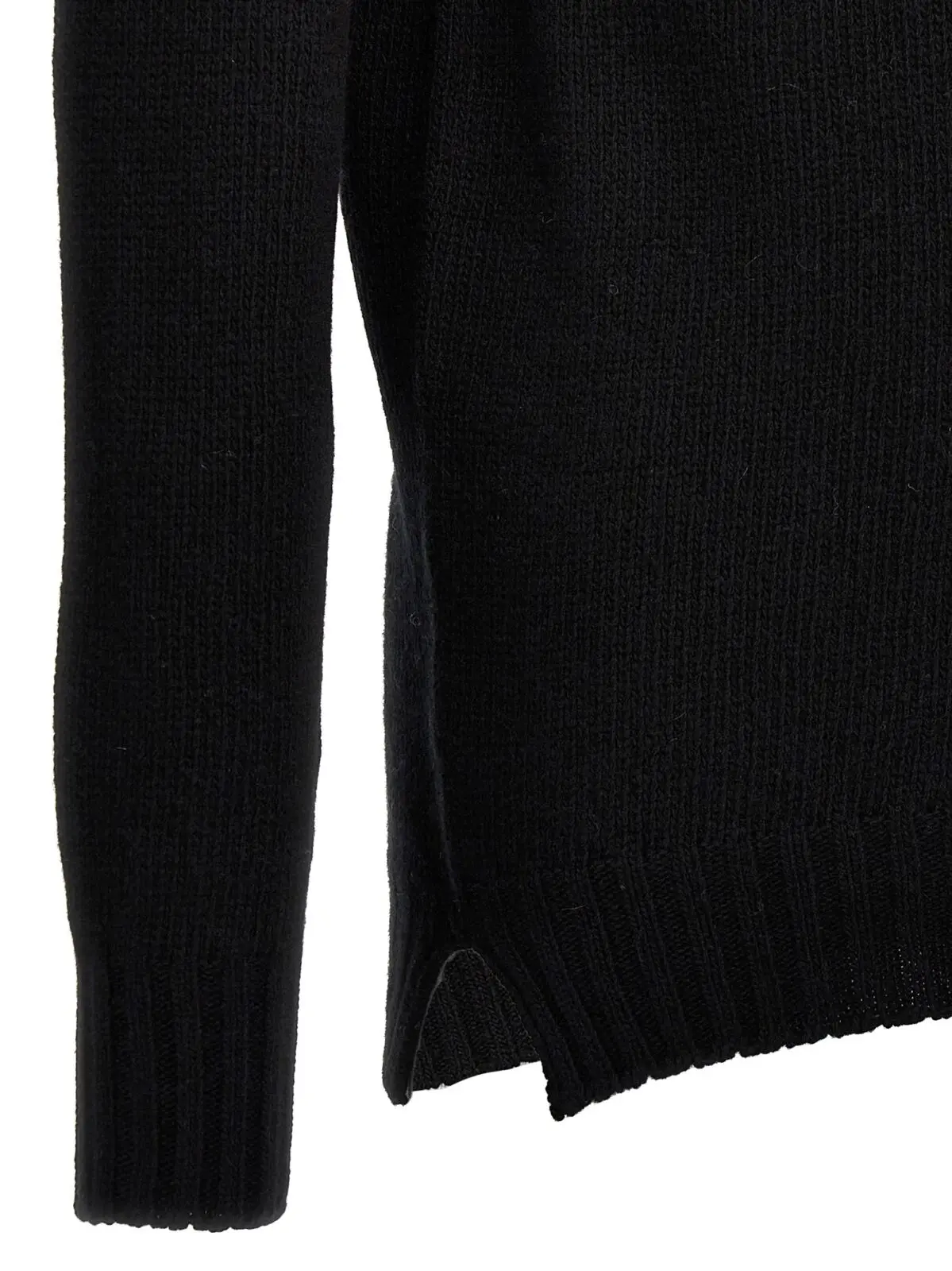 Светр Ma'rY'yA з кашеміру Чорний 4 Cashmere sweater 90% virgin wool 10% cachemire MA'RY'YA Black