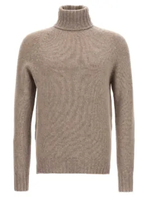 Turtle-Neck Sweater MA'RY'YA Gray