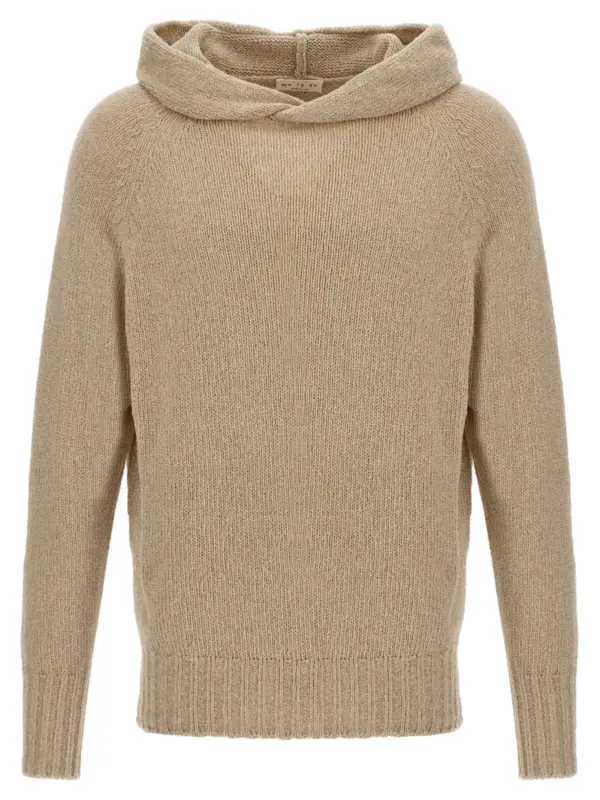 Hooded sweater MA'RY'YA Beige