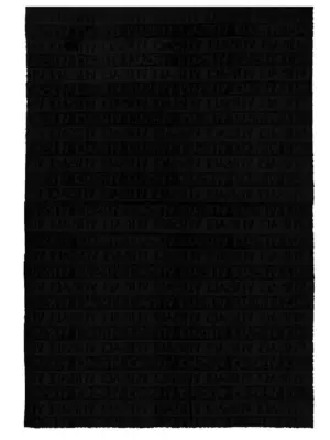 'Barocco' beach towel 100% cotton VERSACE HOME Black