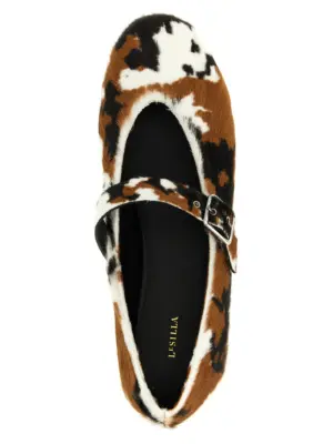 'Danielle' ballet flats 100% calfskin leather (Bos Taurus) LE SILLA Brown