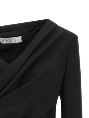 Asymmetrical blazer Woman GIUSEPPE DI MORABITO Black