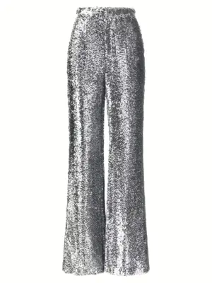 Sequin pants GIUSEPPE DI MORABITO Silver