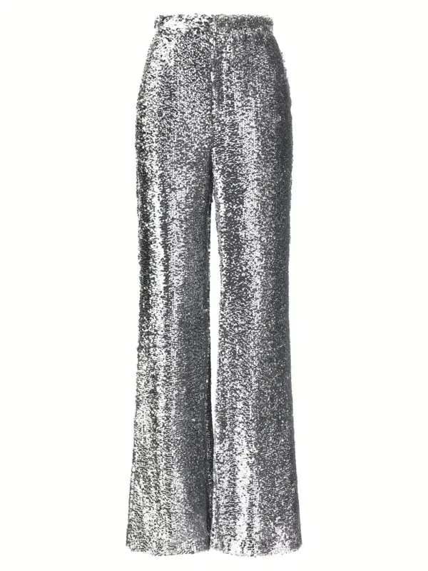 Sequin pants GIUSEPPE DI MORABITO Silver